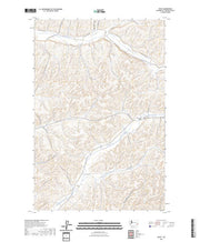 US Topo 7.5-minute map for Dusty WA