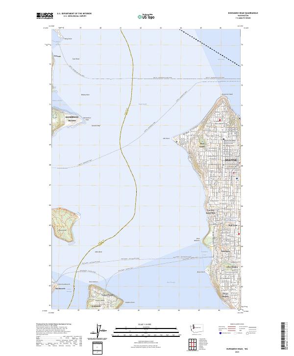 US Topo 7.5-minute map for Duwamish Head WA