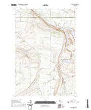 US Topo 7.5-minute map for Eagle Lakes WA