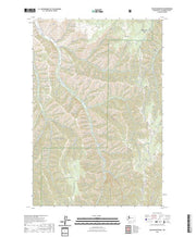 US Topo 7.5-minute map for Eckler Mountain WA