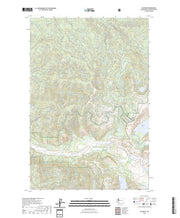 US Topo 7.5-minute map for Elk Rock WA