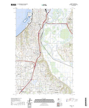 US Topo 7.5-minute map for Everett WA