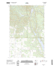 US Topo 7.5-minute map for Fan Lake WA