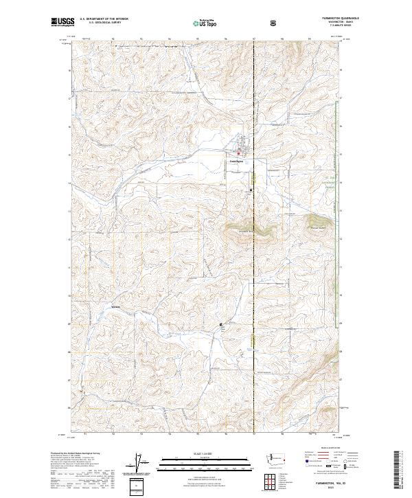 US Topo 7.5-minute map for Farmington WAID