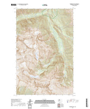 US Topo 7.5-minute map for Forbidden Peak WA