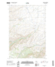 US Topo 7.5-minute map for Fort Simcoe WA