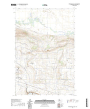 US Topo 7.5-minute map for Frenchman Hills Lake WA