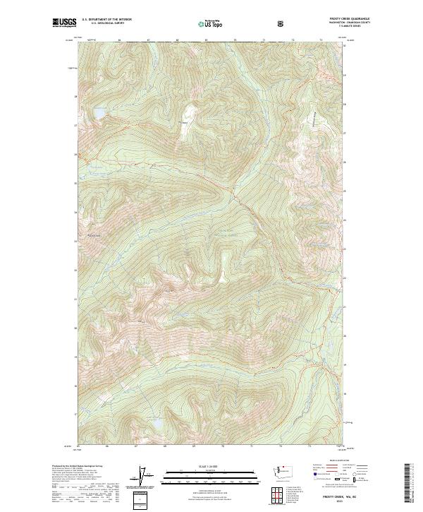 US Topo 7.5-minute map for Frosty Creek WABC