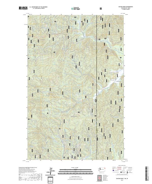 US Topo 7.5-minute map for Galena Point WAID