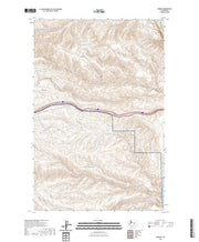 US Topo 7.5-minute map for Ginkgo WA