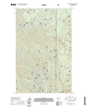 US Topo 7.5-minute map for Gleason Mountain WAID