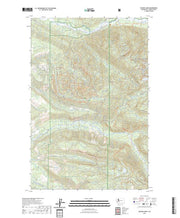 US Topo 7.5-minute map for Golden Lakes WA