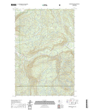 US Topo 7.5-minute map for Greenhorn Buttes WA