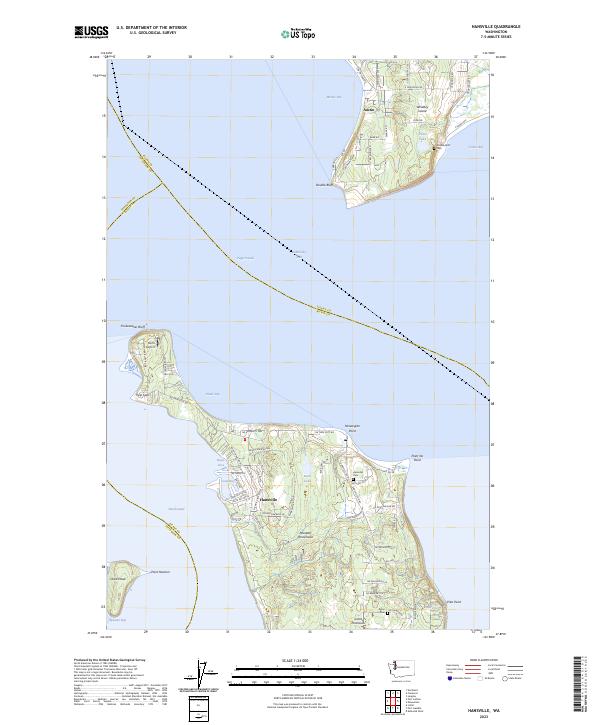 US Topo 7.5-minute map for Hansville WA