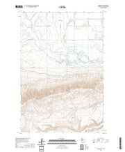 US Topo 7.5-minute map for Harrah SE WA