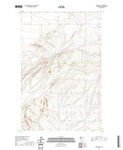 US Topo 7.5-minute map for Hartline SW WA