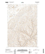 US Topo 7.5-minute map for Hooper Lake WA