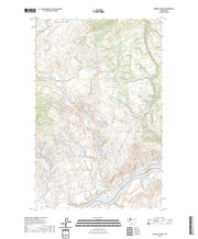 US Topo 7.5-minute map for Hopkins Canyon WA