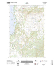 US Topo 7.5-minute map for Hunters WA