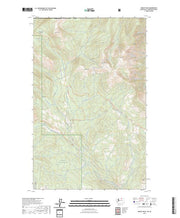 US Topo 7.5-minute map for Hurley Peak WABC