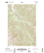 US Topo 7.5-minute map for Hurricane Hill WA