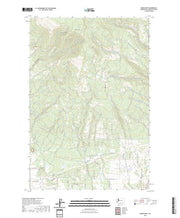 US Topo 7.5-minute map for Indian Rock WA