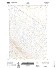 US Topo 7.5-minute map for Iowa Flats WA