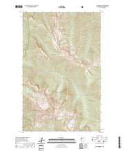 US Topo 7.5-minute map for Jack Mountain WA