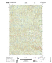 US Topo 7.5-minute map for Jackknife Mountain WA