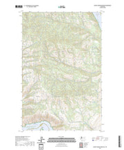 US Topo 7.5-minute map for Johnny George Mountain WA