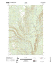 US Topo 7.5-minute map for Jungle Butte WA