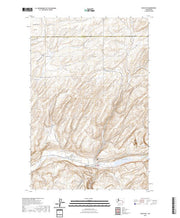 US Topo 7.5-minute map for Kahlotus WA