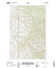 US Topo 7.5-minute map for Keller Butte WA