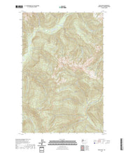 US Topo 7.5-minute map for Kimta Peak WA