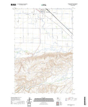 US Topo 7.5-minute map for Kisumxi Mountain WA