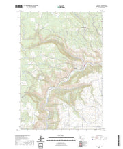 US Topo 7.5-minute map for Klickitat WA