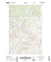 US Topo 7.5-minute map for Knowlton Knob WA