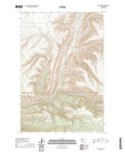 US Topo 7.5-minute map for Kusshi Creek WA