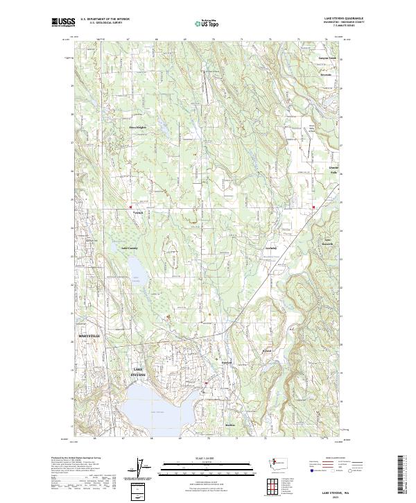 US Topo 7.5-minute map for Lake Stevens WA