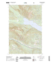 US Topo 7.5-minute map for Lake Wenatchee WA