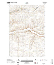 US Topo 7.5-minute map for Lamona WA