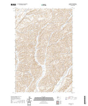 US Topo 7.5-minute map for Lamont NE WA