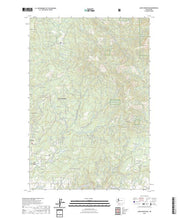 US Topo 7.5-minute map for Larch Mountain WA