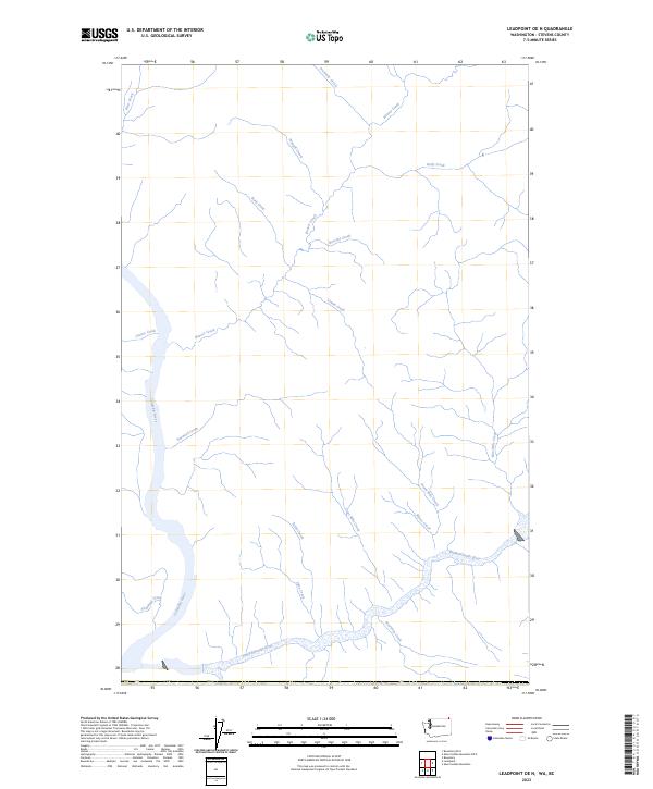 US Topo 7.5-minute map for Leadpoint OE N WABC