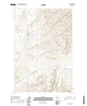 US Topo 7.5-minute map for Levey SW WA