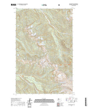 US Topo 7.5-minute map for Lime Mountain WA