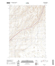 US Topo 7.5-minute map for Lind SW WA