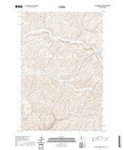 US Topo 7.5-minute map for Little Penawawa Creek WA