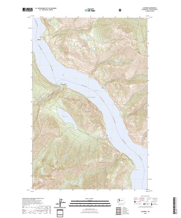 US Topo 7.5-minute map for Lucerne WA