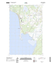 US Topo 7.5-minute map for Lummi Bay WA